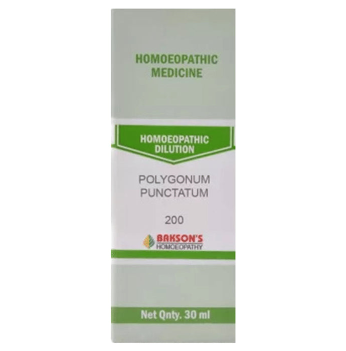 Bakson's Homeopathy Polygonum Punctatum Dilution 200 - Classic Derma