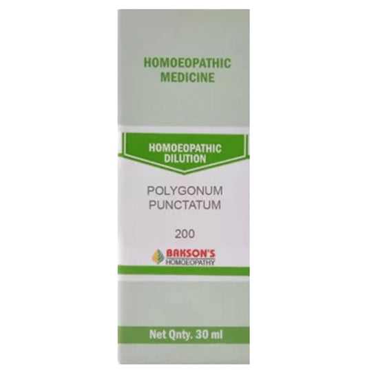 Bakson's Homeopathy Polygonum Punctatum Dilution 200 - Classic Derma