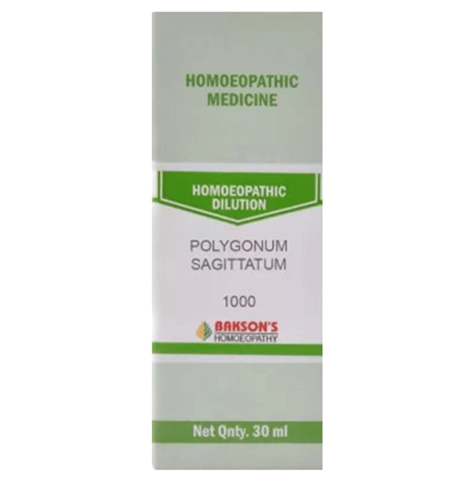 Bakson's Homeopathy Polygonum Sagittatum Dilution 1000 CH - Classic Derma