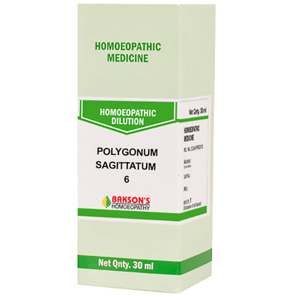 Bakson's Homeopathy Polygonum Sagittatum Dilution 6 - Classic Derma