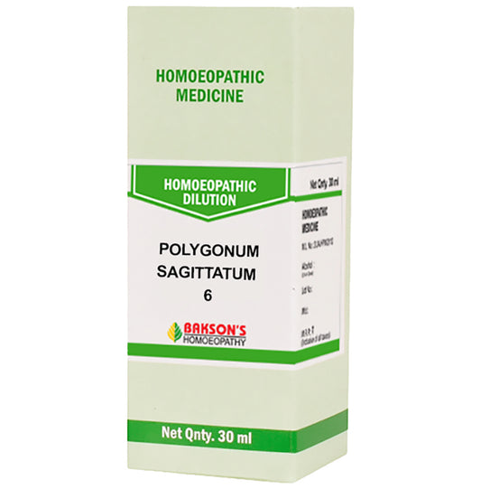 Bakson's Homeopathy Polygonum Sagittatum Dilution 6 - Classic Derma