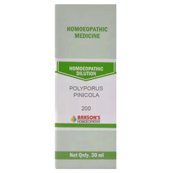 Bakson's Homeopathy Polyporus Pinicola Dilution 200 - Classic Derma