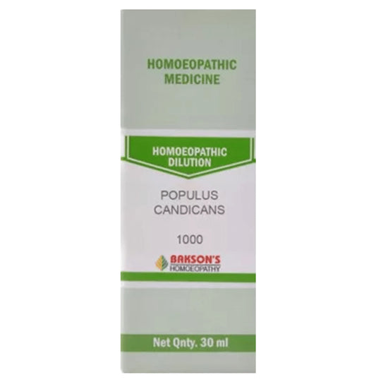 Bakson's Homeopathy Populus Candicans Dilution 1000 CH - Classic Derma