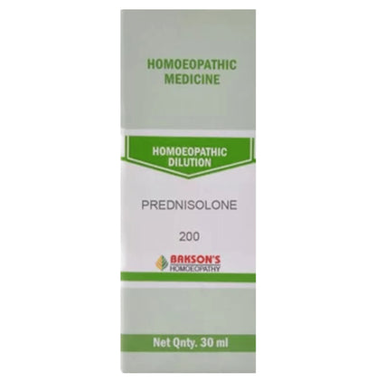 Bakson's Homeopathy Prednisolone Dilution 200 - Classic Derma