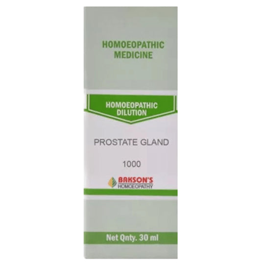 Bakson's Homeopathy Prostate Gland Dilution 1000 CH - Classic Derma