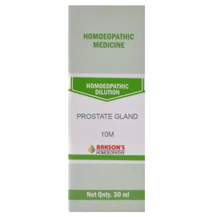 Bakson's Homeopathy Prostate Gland Dilution 10M - Classic Derma