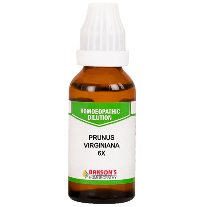 Bakson's Homeopathy Prunus Virginiana Dilution 6X