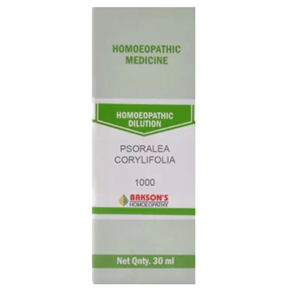 Bakson's Homeopathy Psoralea Corylifolia Dilution 1000 CH - Classic Derma