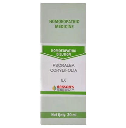 Bakson's Homeopathy Psoralea Corylifolia Dilution 6X - Classic Derma