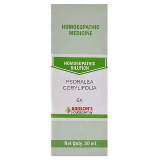 Bakson's Homeopathy Psoralea Corylifolia Dilution 6X - Classic Derma