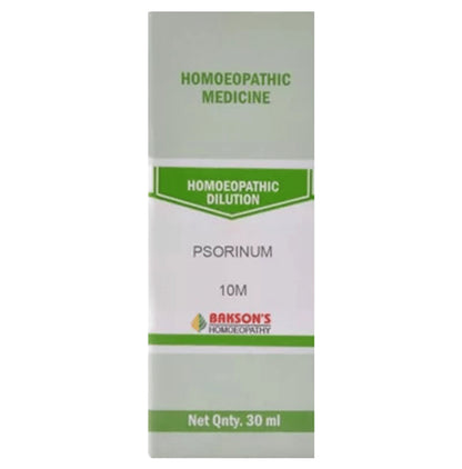 Bakson's Homeopathy Psorinum Dilution 10M - Classic Derma