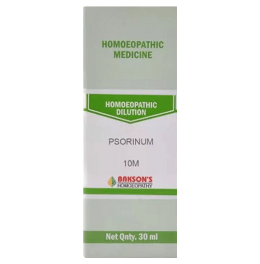Bakson's Homeopathy Psorinum Dilution 10M - Classic Derma