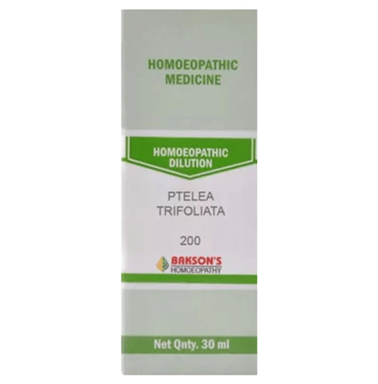 Bakson's Homeopathy Ptelea Trifoliata Dilution 200 - Classic Derma