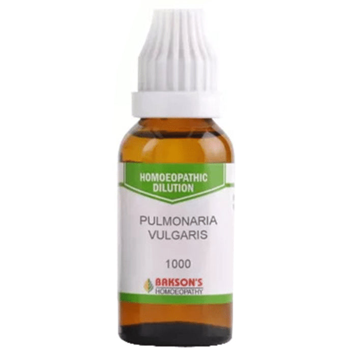Bakson's Homeopathy Pulmonaria Vulgaris Dilution 1000 CH