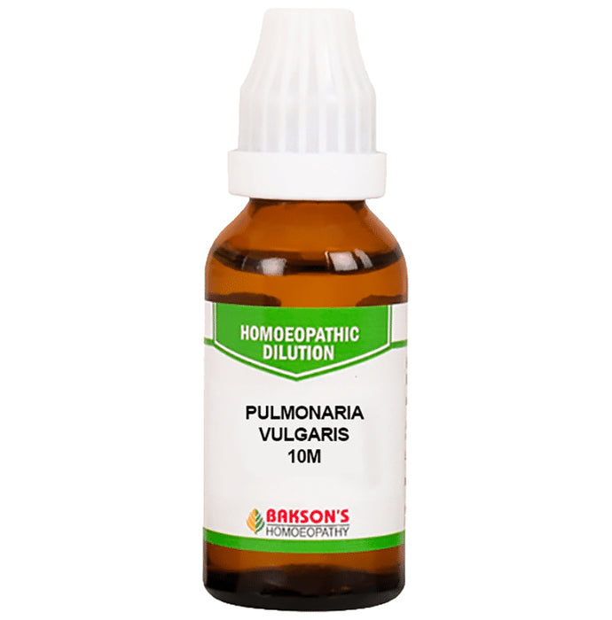 Bakson's Homeopathy Pulmonaria Vulgaris Dilution 10M