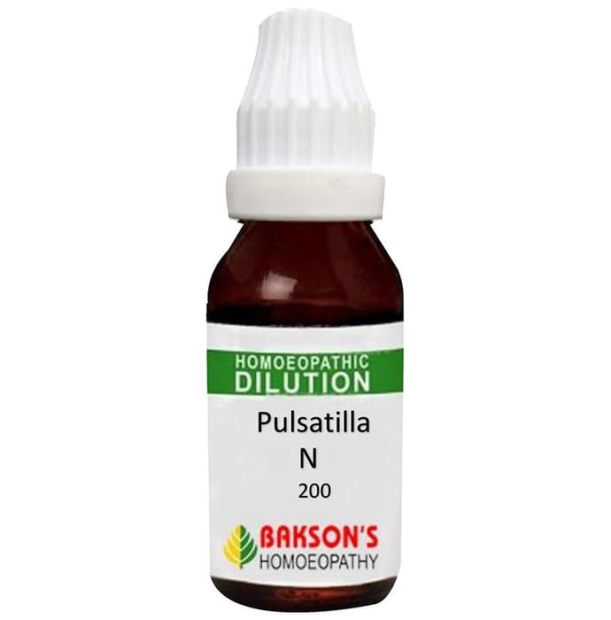 Bakson's Homeopathy Pulsatilla N Dilution 200 CH - Classic Derma