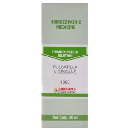 Bakson's Homeopathy Pulsatilla Nigricans Dilution 1000 CH - Classic Derma