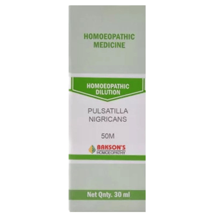 Bakson's Homeopathy Pulsatilla Nigricans Dilution 50M - Classic Derma
