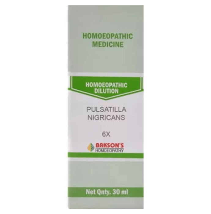 Bakson's Homeopathy Pulsatilla Nigricans Dilution 6X - Classic Derma