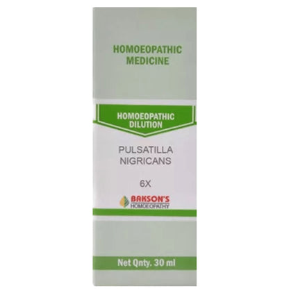 Bakson's Homeopathy Pulsatilla Nigricans Dilution 6X - Classic Derma