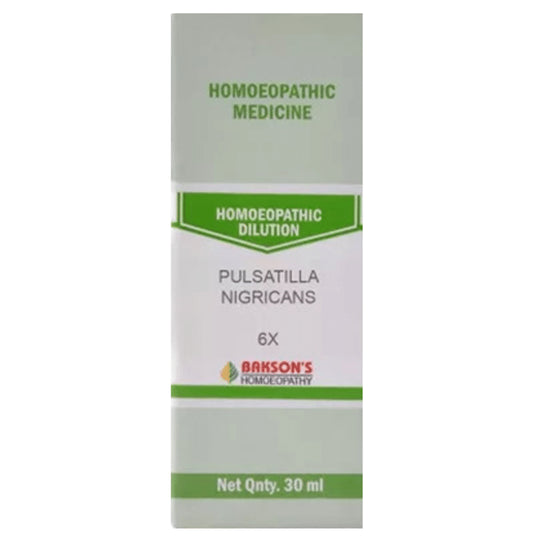 Bakson's Homeopathy Pulsatilla Nigricans Dilution 6X - Classic Derma