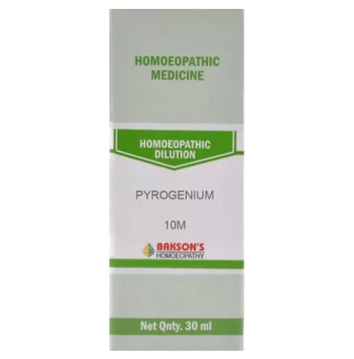 Bakson's Homeopathy Pyrogenium Dilution 10M - Classic Derma