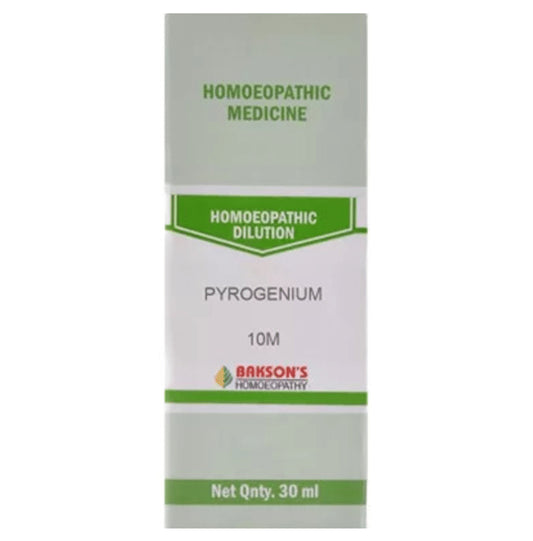 Bakson's Homeopathy Pyrogenium Dilution 10M - Classic Derma