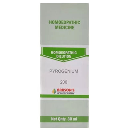 Bakson's Homeopathy Pyrogenium Dilution 200 CH - Classic Derma