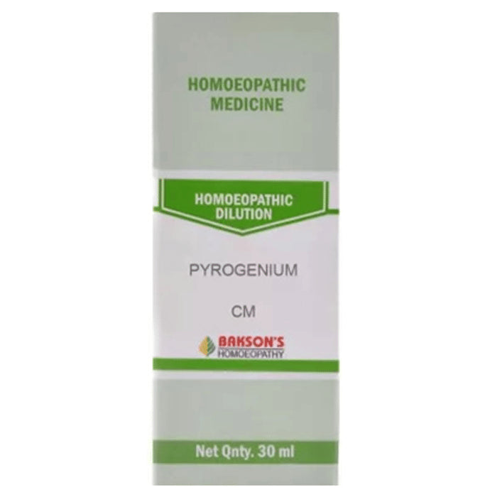 Bakson's Homeopathy Pyrogenium Dilution CM - Classic Derma