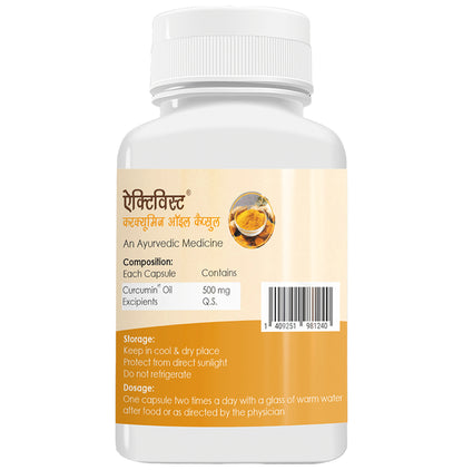 Activist Curcumin Oil Liquid Capsule