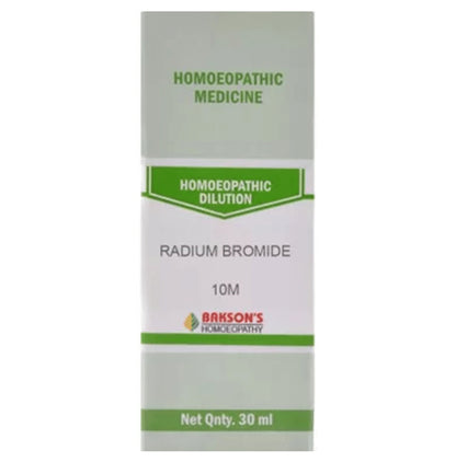 Bakson's Homeopathy Radium Bromide Dilution 10M - Classic Derma