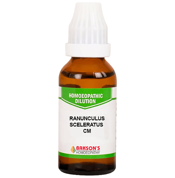 Bakson's Homeopathy Ranunculus Sceleratus Dilution CM