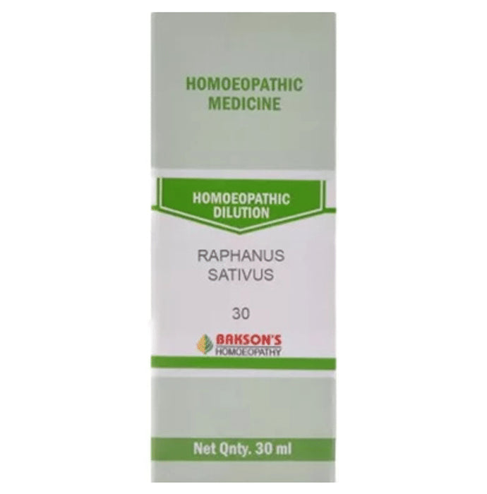 Bakson's Homeopathy Raphanus Sativus Dilution 30 - Classic Derma
