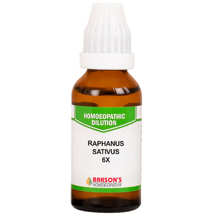 Bakson's Homeopathy Raphanus Sativus Dilution 6X