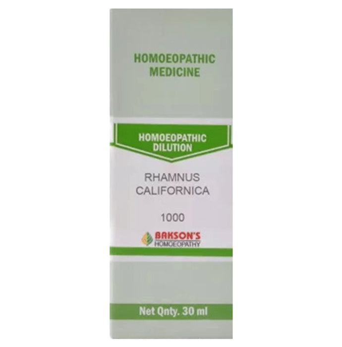 Bakson's Homeopathy Rhamnus Californica Dilution 1000 CH