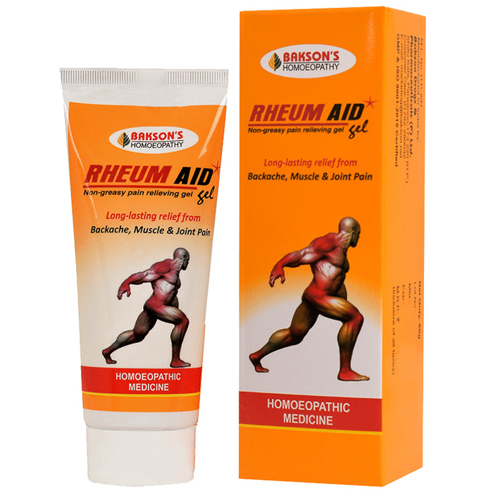 Bakson's Homeopathy Rheum Aid Gel - Classic Derma