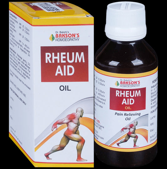 Bakson's Homeopathy Rheum Aid Oil - Classic Derma