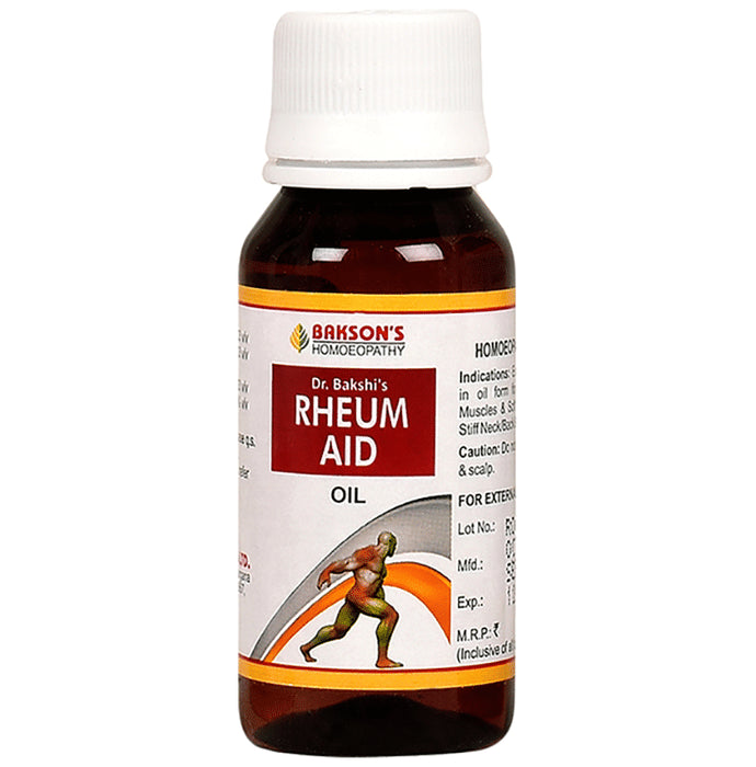 Bakson's Homeopathy Rheum Aid Oil