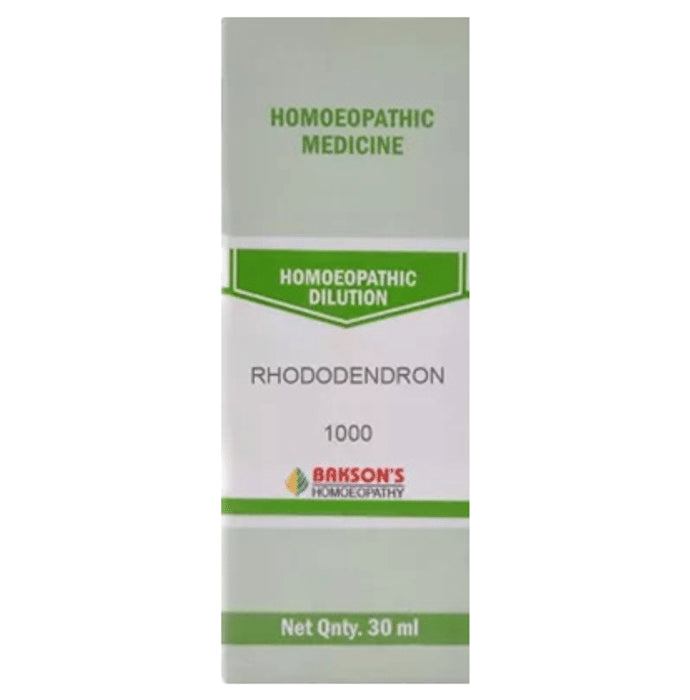 Bakson's Homeopathy Rhododendron Dilution 1000 CH