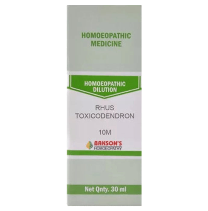 Bakson's Homeopathy Rhus Toxicodendron Dilution 10M - Classic Derma