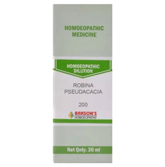 Bakson's Homeopathy Robina Pseudacacia Dilution 200 - Classic Derma