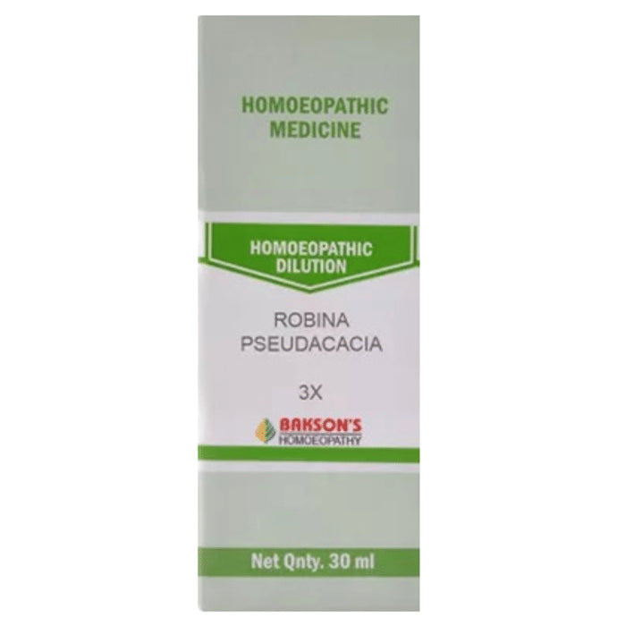 Bakson's Homeopathy Robina Pseudacacia Dilution 3X - Classic Derma