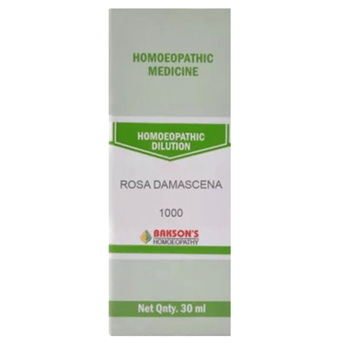 Bakson's Homeopathy Rosa Damascena Dilution 1000 CH - Classic Derma