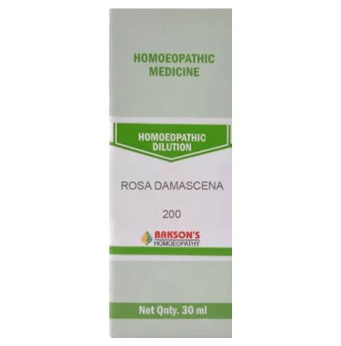 Bakson's Homeopathy Rosa Damascena Dilution 200 - Classic Derma