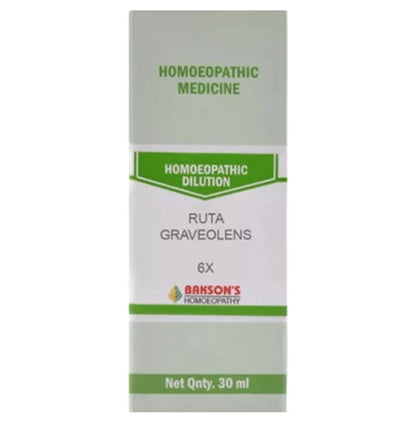 Bakson's Homeopathy Ruta Graveolens Dilution 6X - Classic Derma