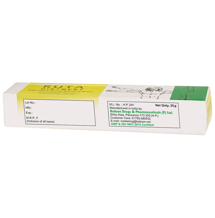 Bakson's Homeopathy Ruta Ointment