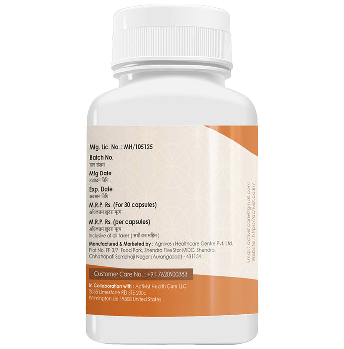 Activist Flaxseed Oil Liquid Capsule