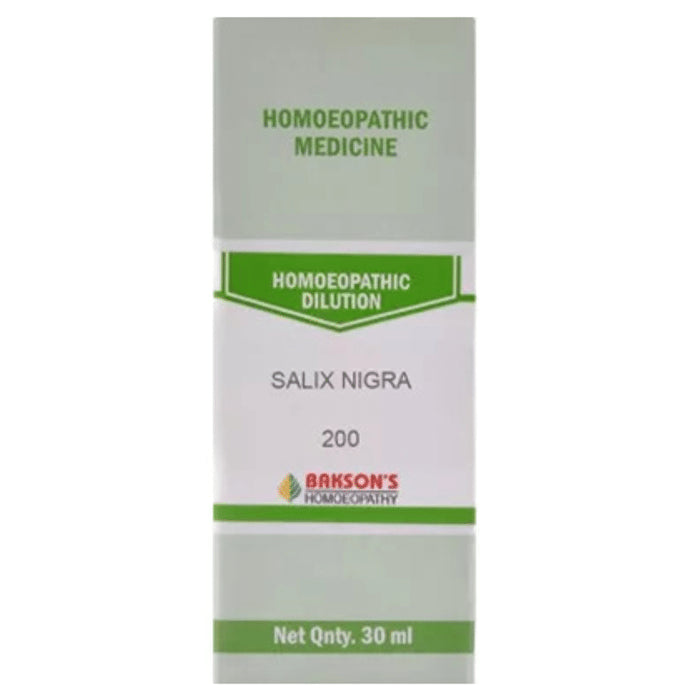 Bakson's Homeopathy Salix Nigra Dilution 200 - Classic Derma