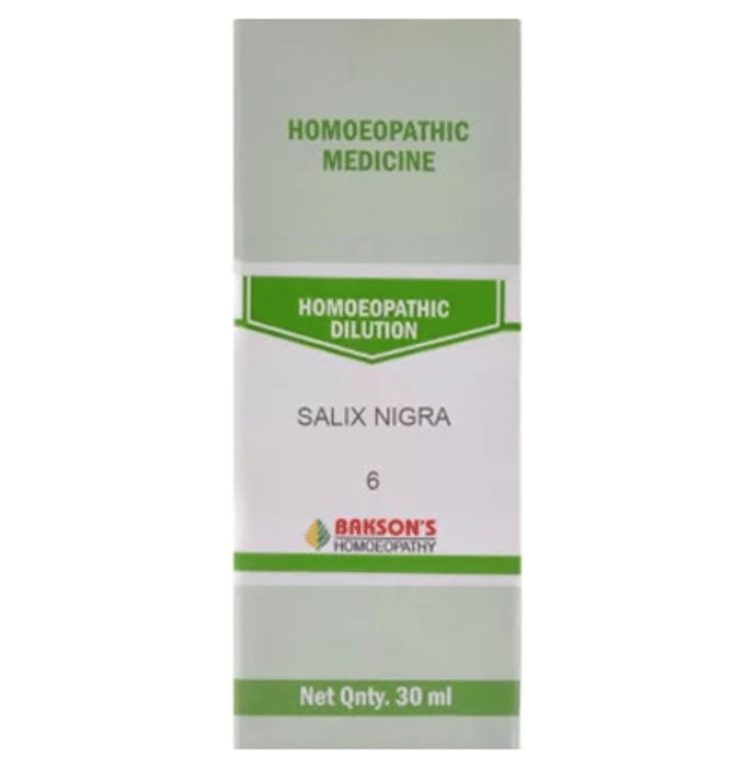 Bakson's Homeopathy Salix Nigra Dilution 6 - Classic Derma