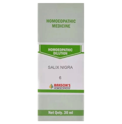 Bakson's Homeopathy Salix Nigra Dilution 6 - Classic Derma